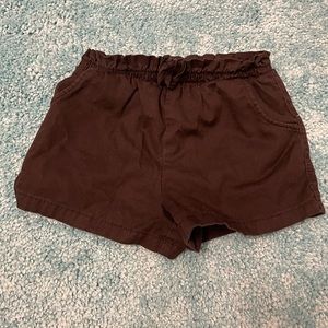 2T Girls black shorts bundle. Five pairs of shorts.